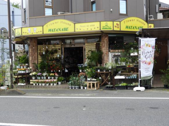 「フラワーハウス　ワタナベ」　（茨城県日立市）の花屋店舗写真1